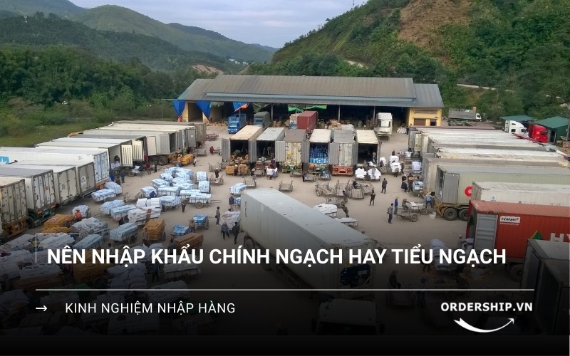 Nên nhập khẩu chính ngạch hay tiểu ngạch