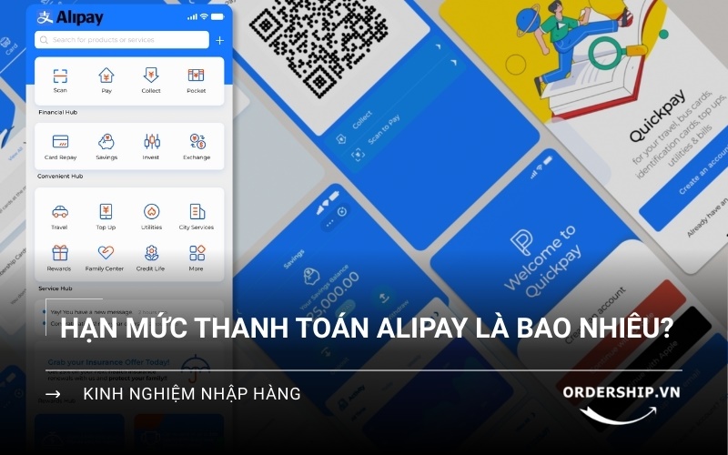 Hướng dẫn cách nâng hạn mức Alipay
