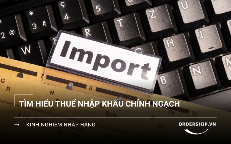 Loại thuế cần đóng khi nhập khẩu chính ngạch