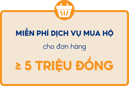 Miễn phí dịch vụ mua hộ tại Order Ship