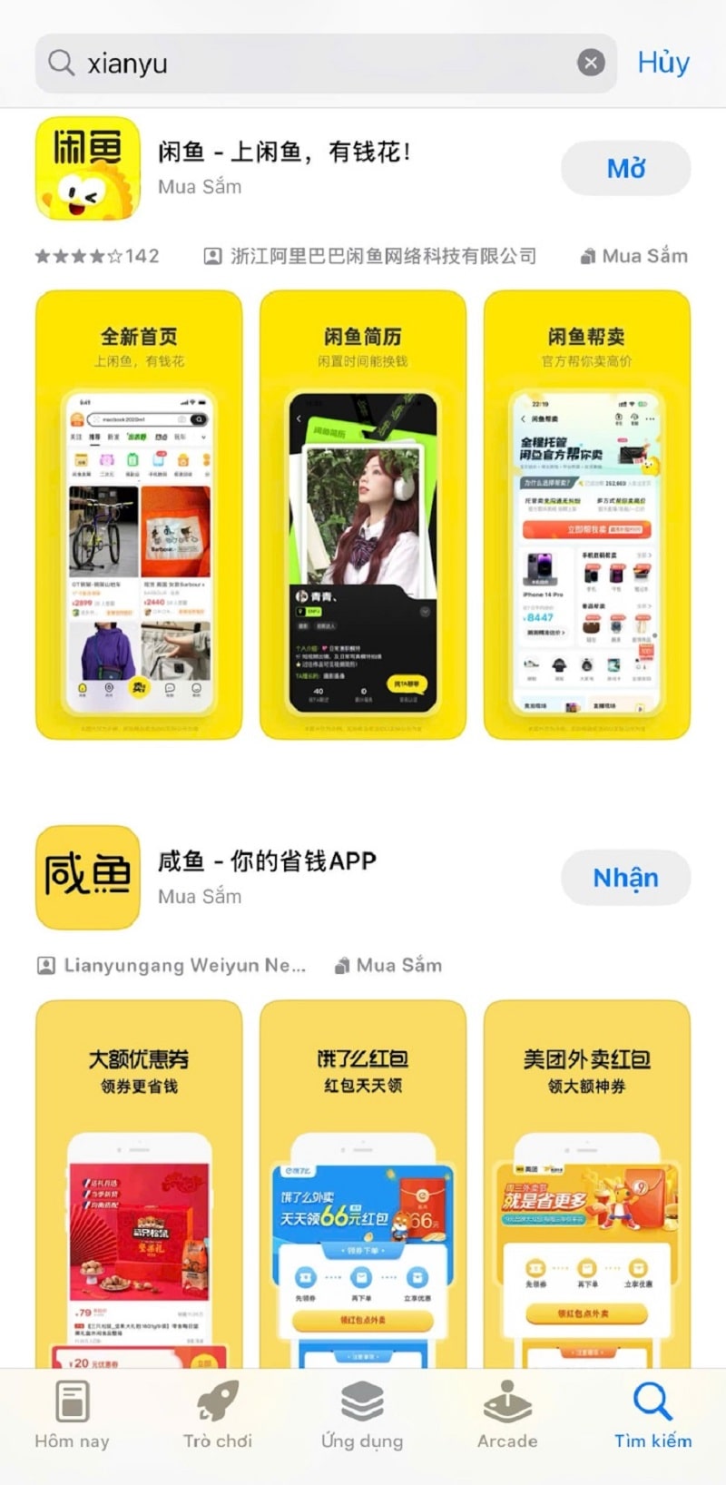 Tải app Xianyu
